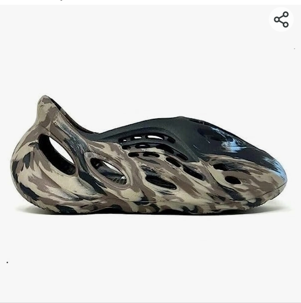 Yeezy Camouflage Slip-On Loafers
